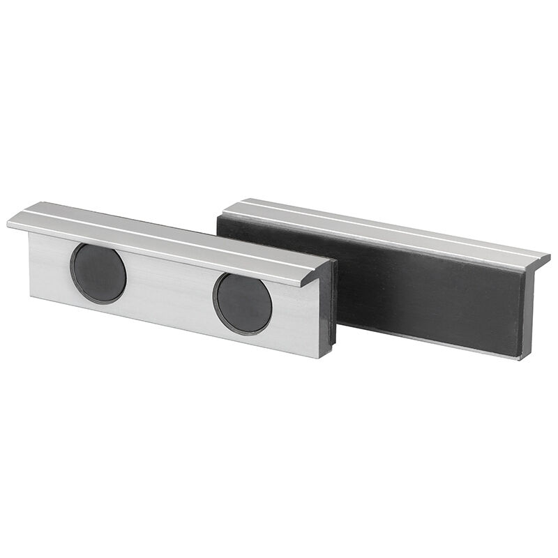foto del prodotto fervi coppia copriganasce magnetiche in alluminio gomma x morsa 125 mm 0520 125g