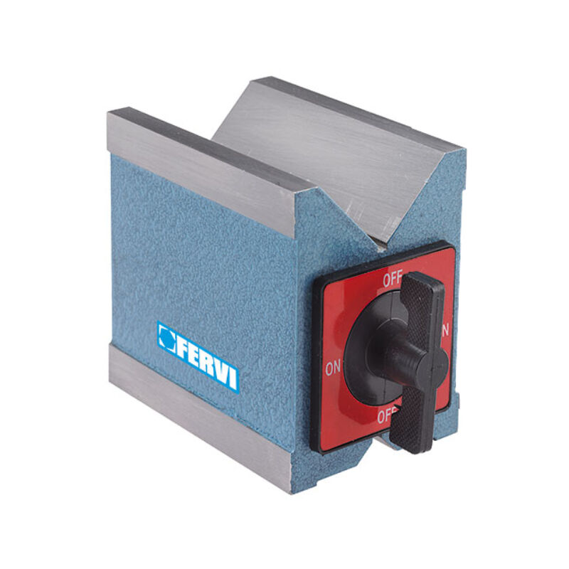 foto del prodotto fervi coppia prisma magnetico 70 x 60 x 72 mm 400 n p007 1c
