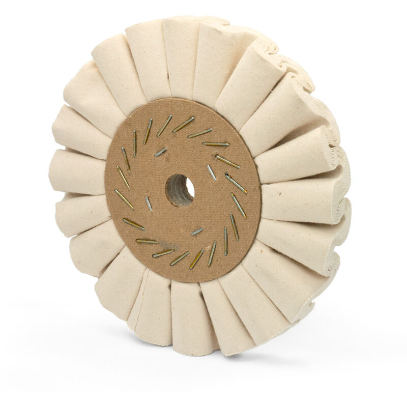 foto del prodotto fervi dischi cotone ondulati 200x20 mm 14 falde x smerigliatrice da banco dc200