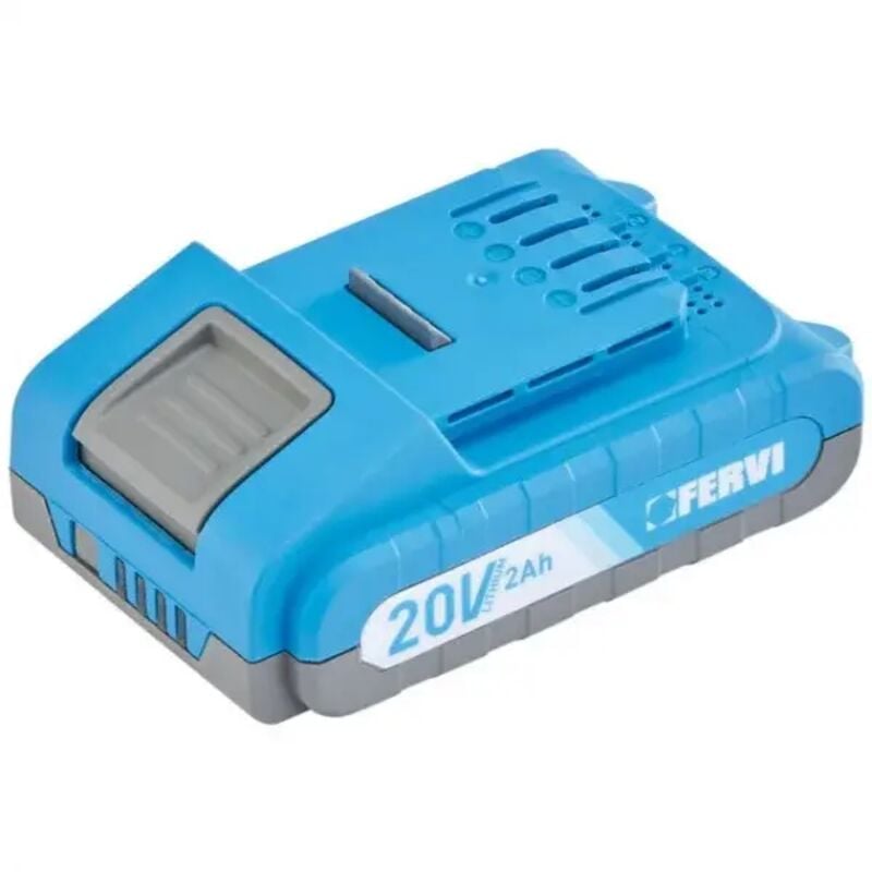 foto del prodotto fervi fb20lb3a2 e batteria 20 v al litio 2.0 ah