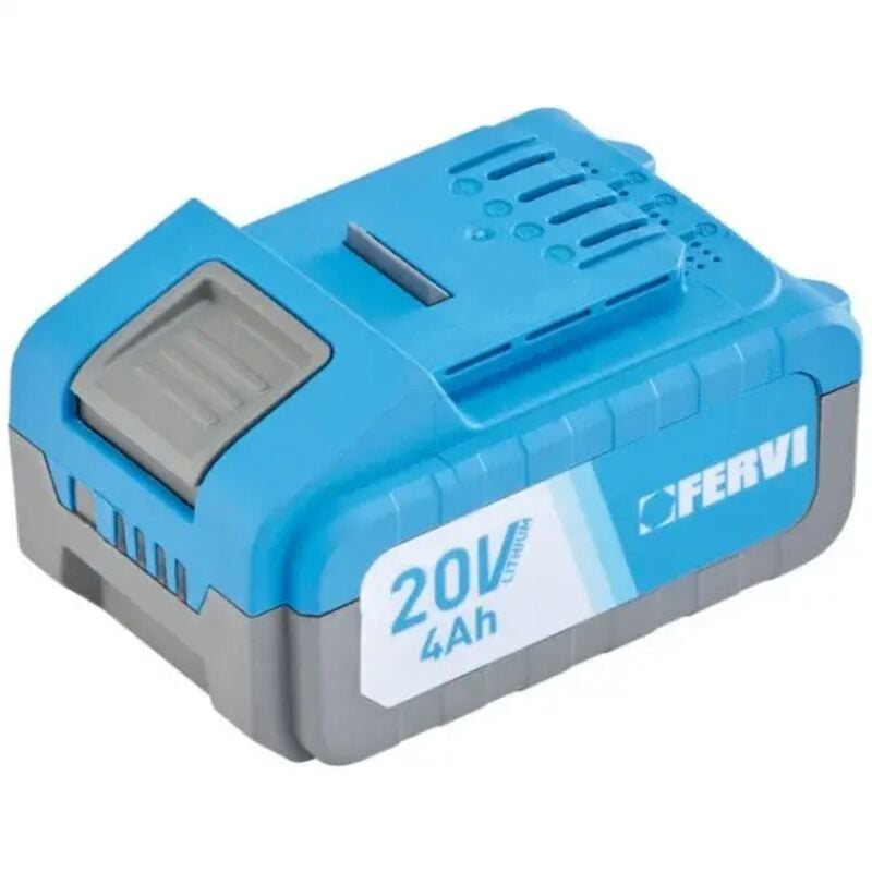 foto del prodotto fervi fb20lb3a4 e batteria 20 v al litio 4.0 ah
