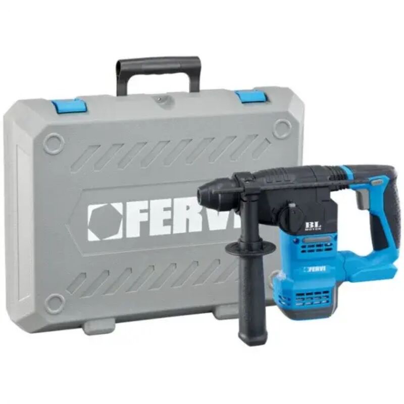 foto del prodotto fervi fb20rh3ab b tassellatore sds plus brushless 20 v senza batteria