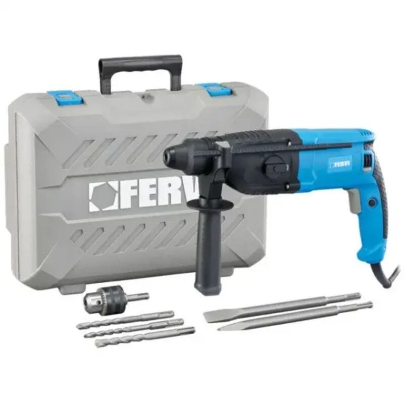 foto del prodotto fervi ffrh08003a b tassellatore sds plus 800 w