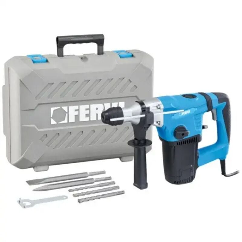 foto del prodotto fervi ffrh10503a b tassellatore sds plus 1050 w
