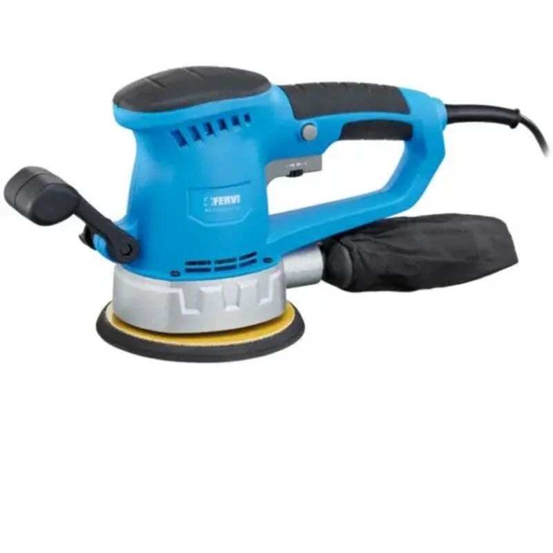 foto del prodotto fervi ffrs04503a 150k levigatrice rotorbitale 450 w