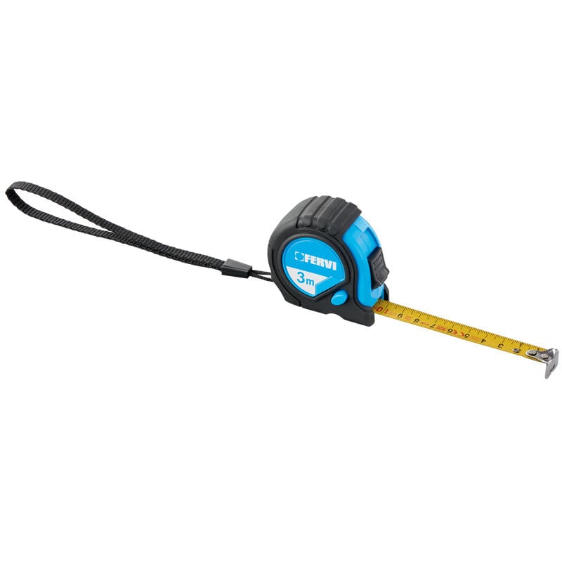 foto del prodotto fervi flessometro con freno 3mt f803