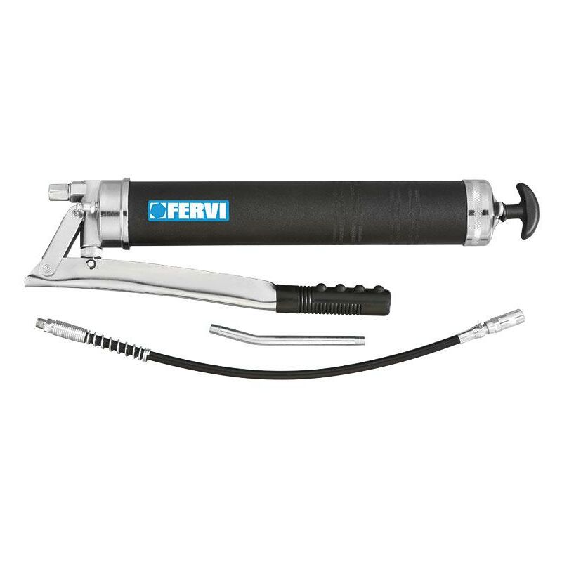 foto del prodotto fervi ingrassatore pompa manuale a leva 1000cc x grasso 0677