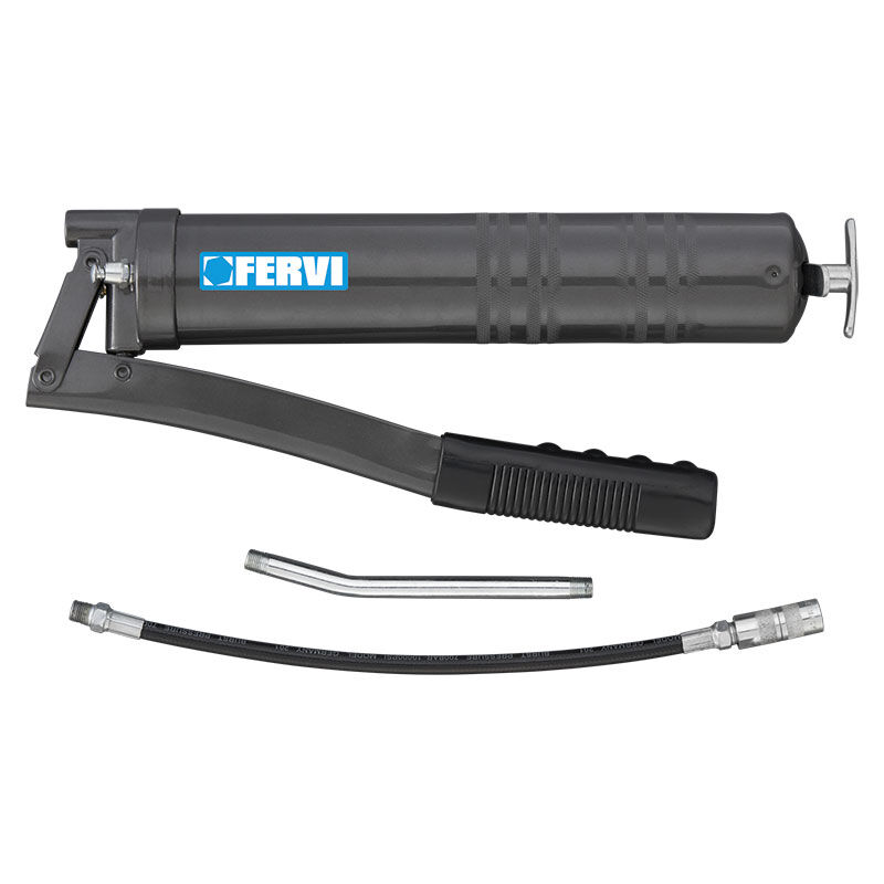 foto del prodotto fervi ingrassatore pompa manuale a leva 500cc x grasso 0677 500