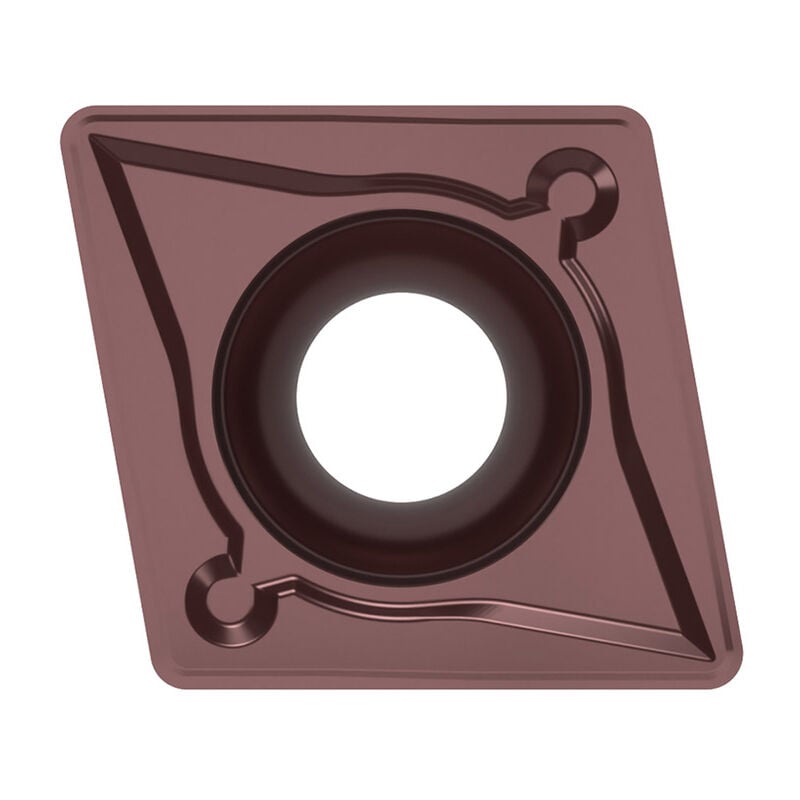 foto del prodotto fervi inserti tornio ccmt09t30420a per utensili tornitura applicazione finitura