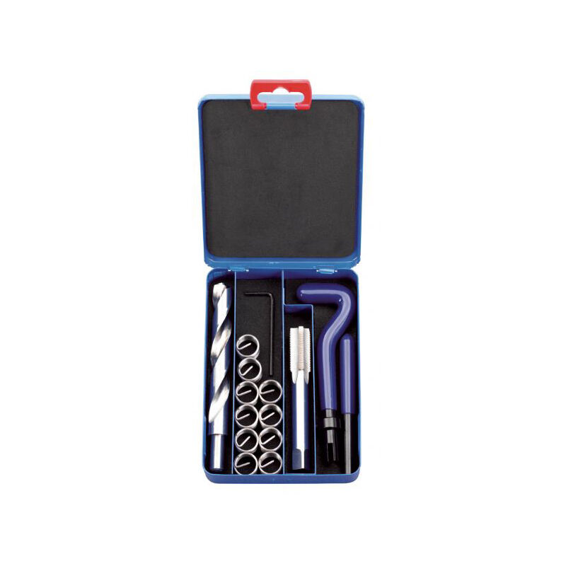 foto del prodotto fervi kit per riparazione ripristino filetti e010 m08