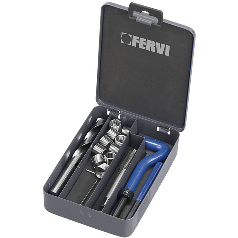 foto del prodotto fervi kit riparazione filetti f coil bsf 7 16 x 18 e011 bsf7 16