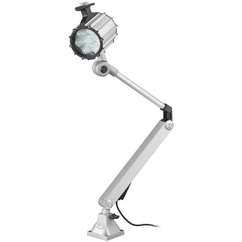foto del prodotto fervi lampada a led 0538a per macchine utensili 24v 7w altezza 650 mm