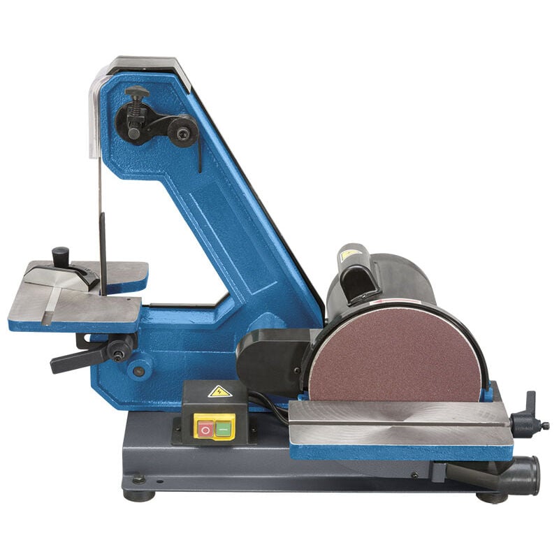 foto del prodotto fervi levigatrice combinata da banco a nastro verticale e disco 0138