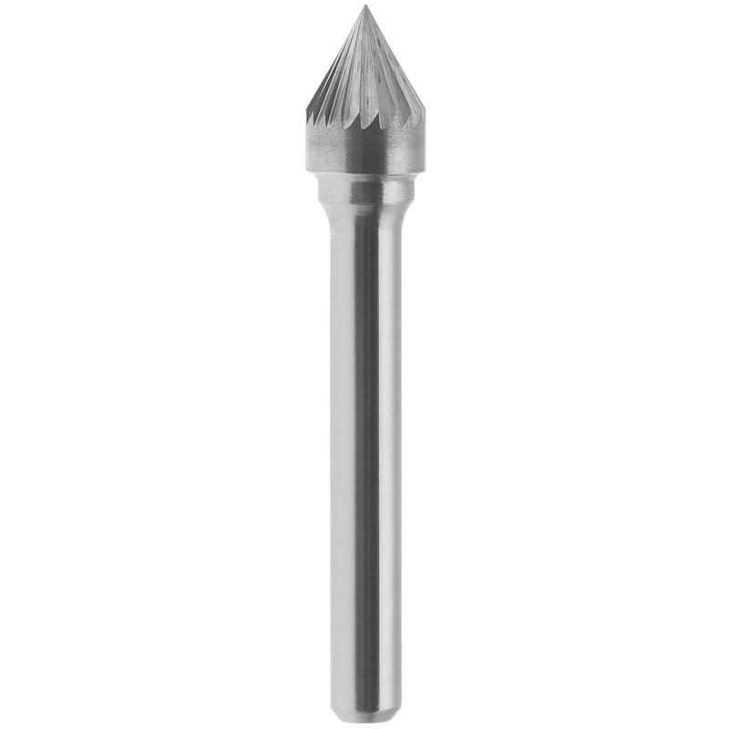 foto del prodotto fervi lima rotativa hm conica 60 gradi standard 6x5.2 mm gambo 6 j06sc6