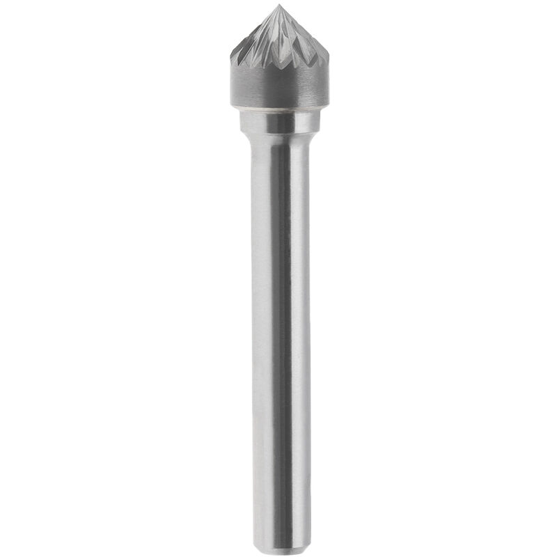 foto del prodotto fervi lima rotativa hm conica 90 gradi incrociato 10x5 mm gambo 6 k10dc6