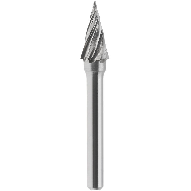 foto del prodotto fervi lima rotativa hm coninca a punta alluminio 10x20 mm gambo 6 m10al6