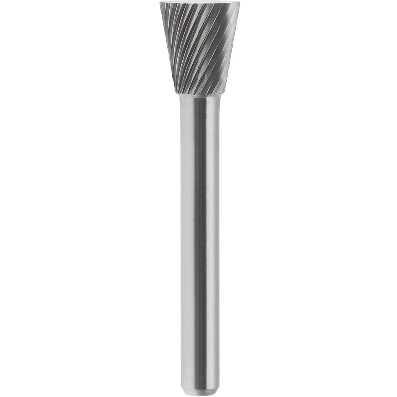 foto del prodotto fervi lima rotativa hm tronco coniche standard 16x16 gambo 6 n16sc6