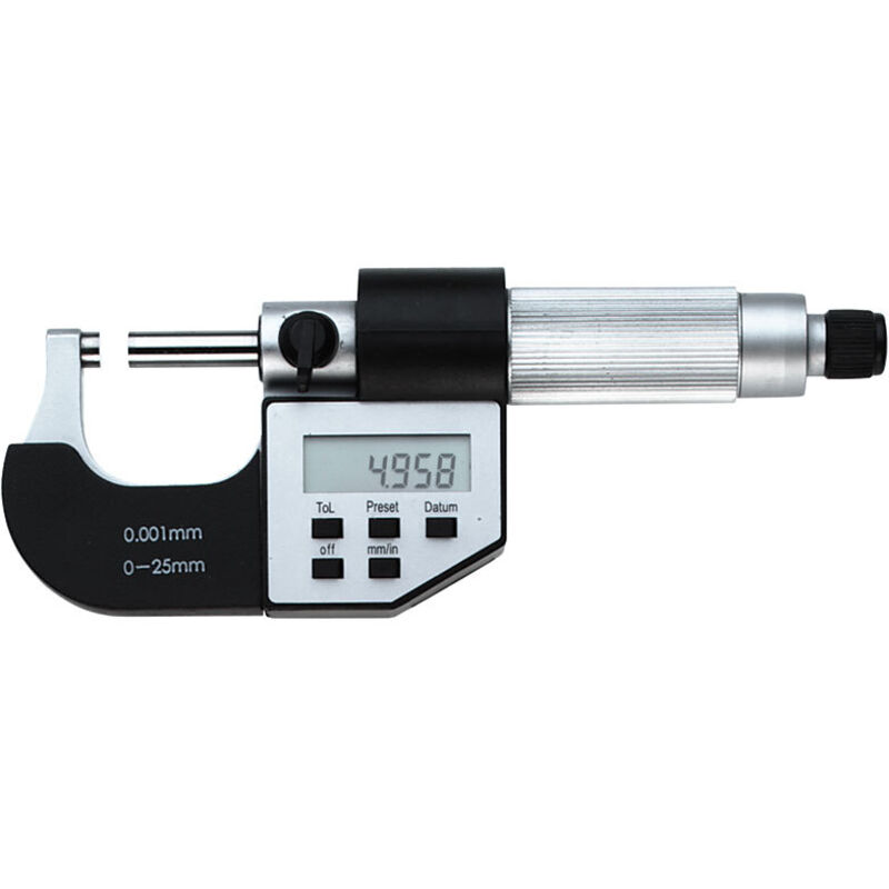 foto del prodotto fervi - m026/75/100 micrometro digitale elettronico 75 - 100 mm