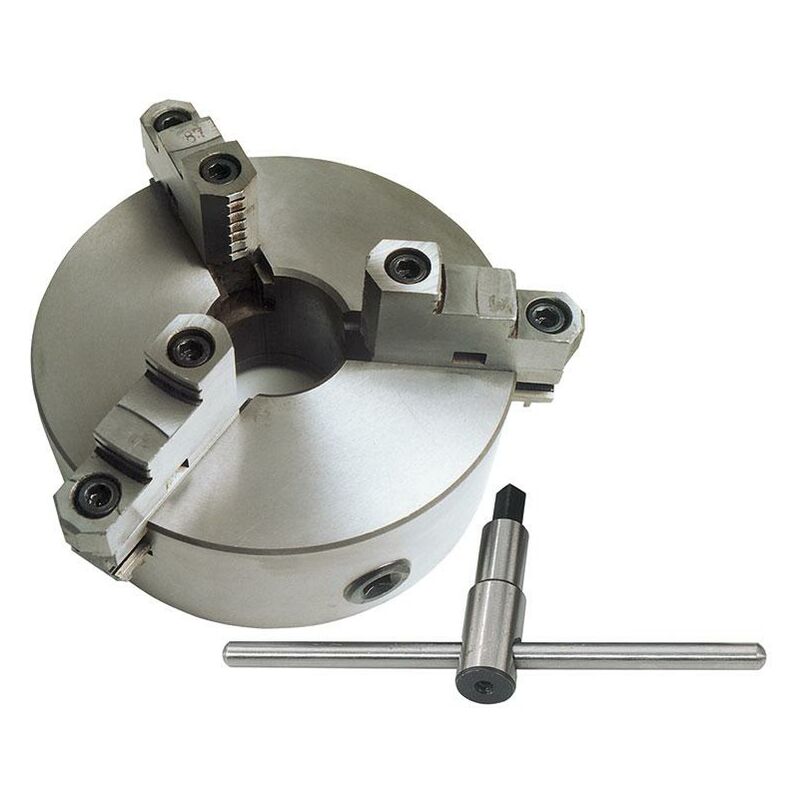 foto del prodotto fervi mandrino autocentrante 320 mm x tornio metallo griffe 3 3 m005 320