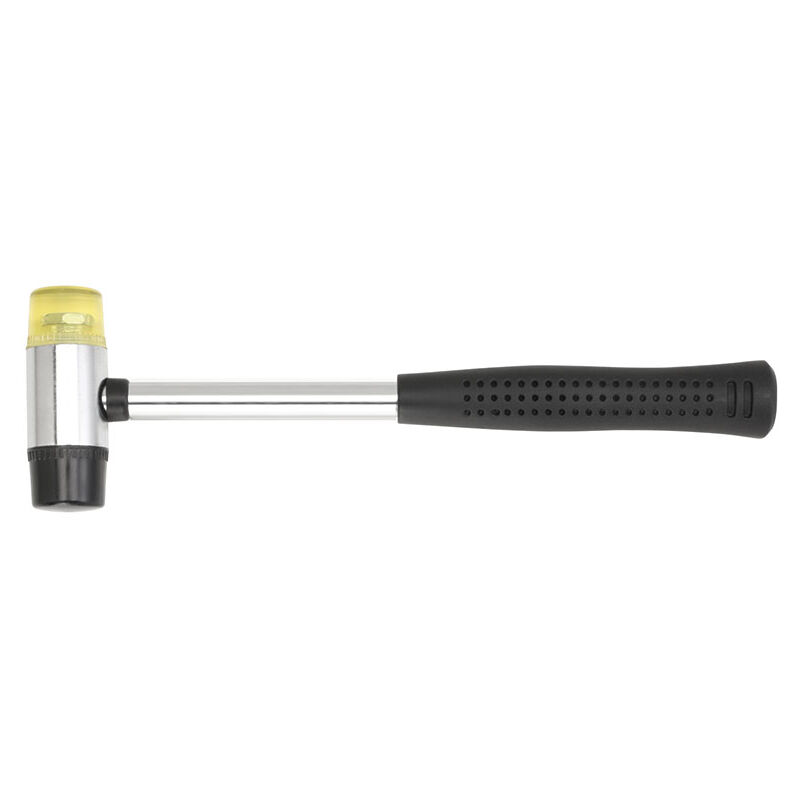 foto del prodotto fervi mazzuolo mazzetta martello 30 mm in gomma e fibra 0243 30