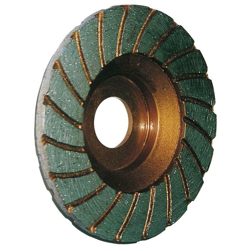 foto del prodotto fervi mole tazza diamantata 100 mm per levigatura granito pietre 0833