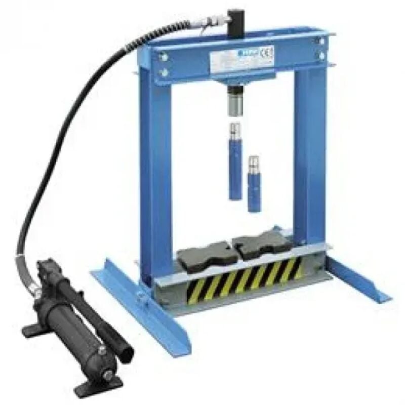 foto del prodotto fervi p001 04 pressa manuale idraulica 4t