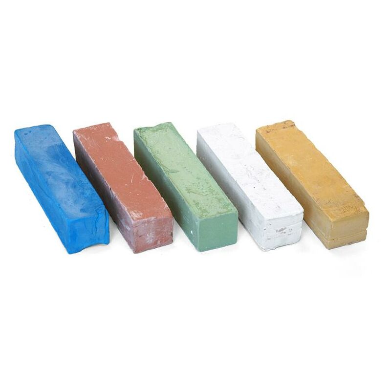 foto del prodotto fervi pasta per lucidatura metalli blu