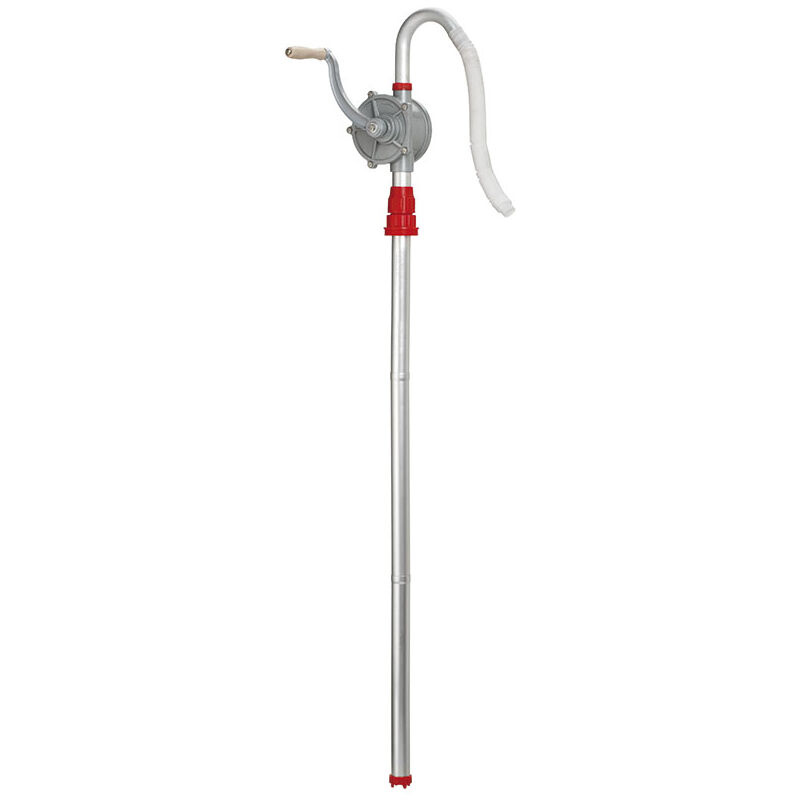 foto del prodotto fervi pompa rotativa in alluminio per fusti olio per auto officina 0385