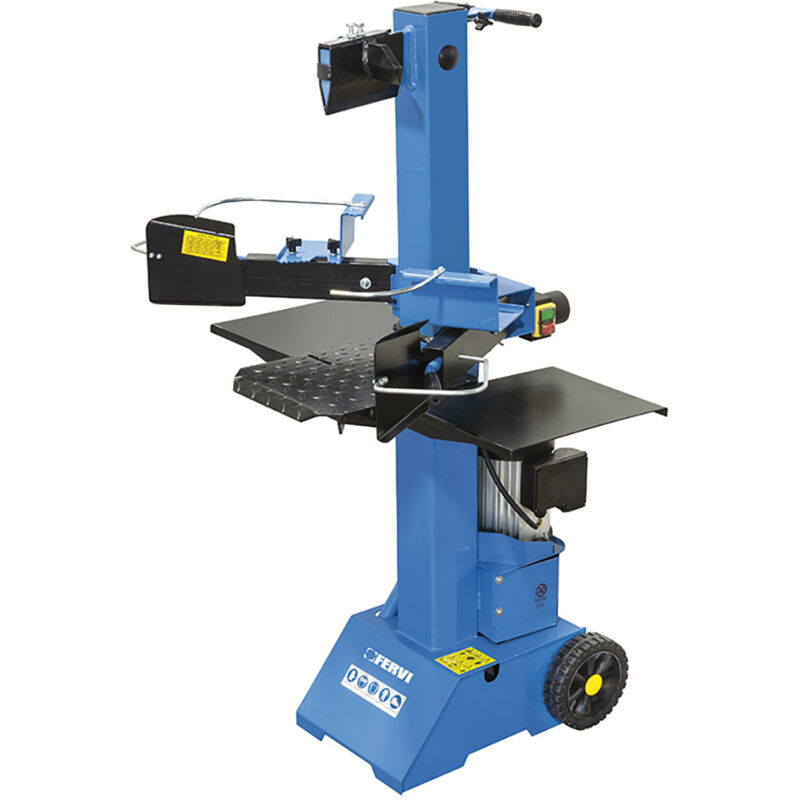 foto del prodotto fervi s009 spaccalegna verticale 7 ton 230 v
