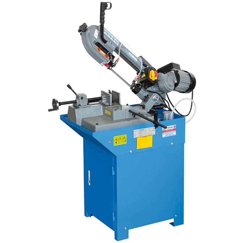 foto del prodotto fervi - segatrice sega a nastro ferro metallo con base 230v 0255