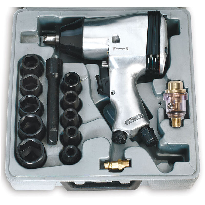 foto del prodotto fervi set avvitatore ad impulsi pneumatico 1 2 320 nm 0044