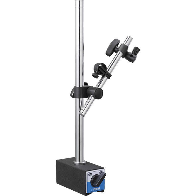 foto del prodotto fervi supporto magnetico porta comparatore con regolazione micrometrica s052 4