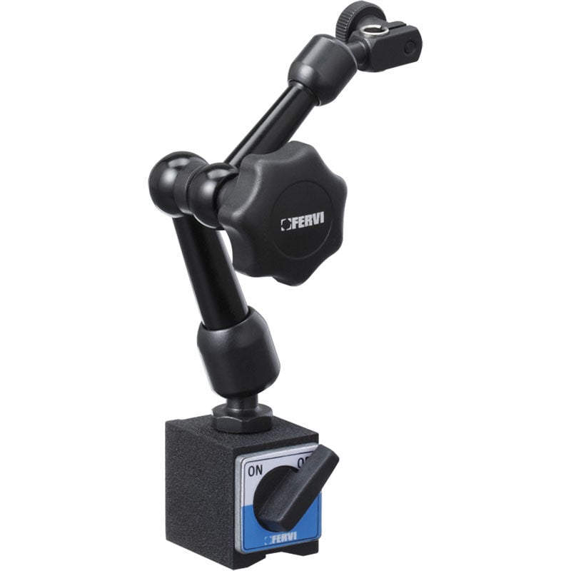 foto del prodotto fervi supporto snodabile base magnetica x comparatore s042 1
