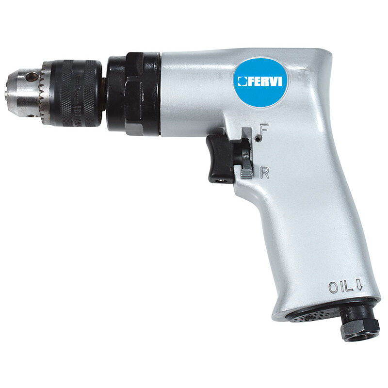 foto del prodotto fervi trapano avvitatore ad aria compressa reversibile diametro 10 mm 0339
