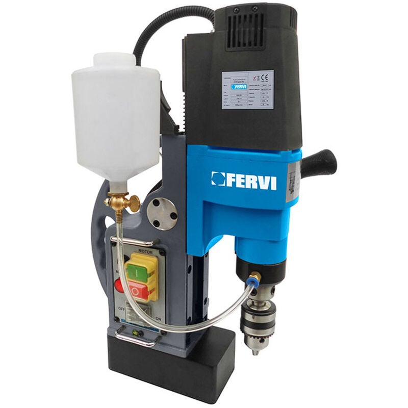 foto del prodotto fervi trapano magnetico 0518 20 con attacco weldon 900 w