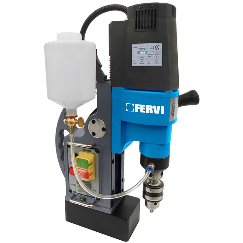 foto del prodotto fervi trapano magnetico 0518 30 con attacco weldon 1100 w