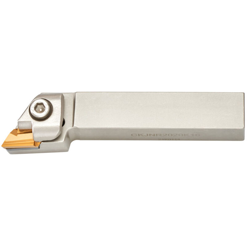 foto del prodotto fervi utensile per esterno 93 ckjnr25 per tornio lato dx r stelo 25x25 mm inserto knux160405r