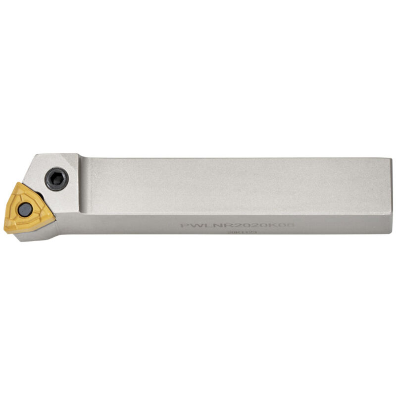 foto del prodotto fervi utensile per esterno 95 pwlnr25 per tornio lato dx r stelo 25x25 mm inserto wnmg0804