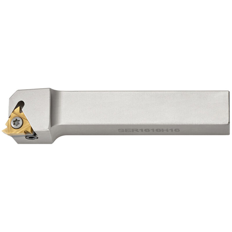 foto del prodotto fervi utensile per filettatura esterna ser25 con fissaggio a vite ad inserto 16er stelo 25x25 mm