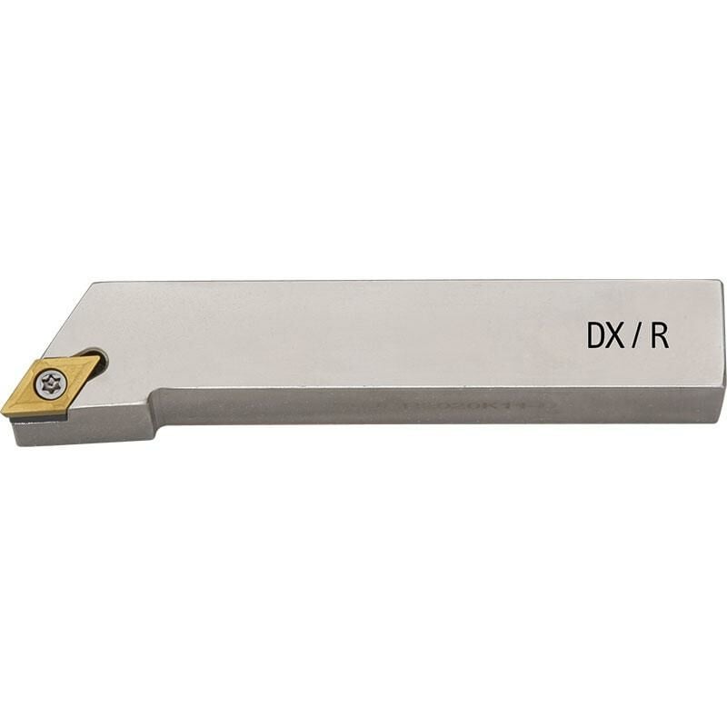 foto del prodotto fervi utensile per tornio sdjcr16 per esterno 93 lato dx r stelo 16x16 mm inserto dcmt0702