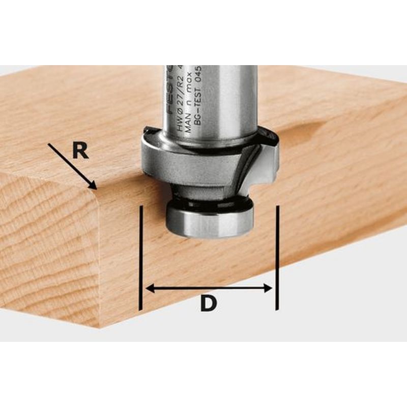 foto del prodotto festool 490092 fresa a raggio concavo hw r2 ofk 500