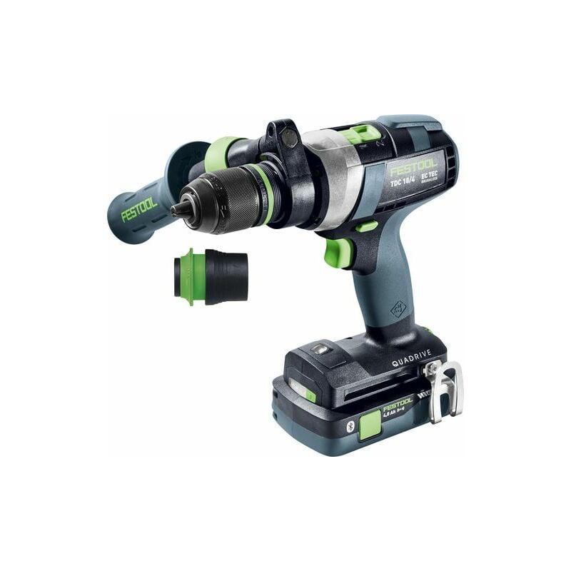 foto del prodotto festool 575602 trapano avvitatore a batteria tdc 18 4 5,2 4,0 i plus quadrive