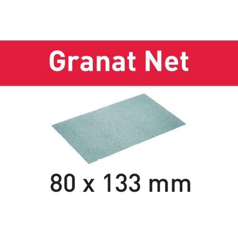 foto del prodotto festool abrasivo a rete stf 80x133 p320 gr net 50 granat net 203292