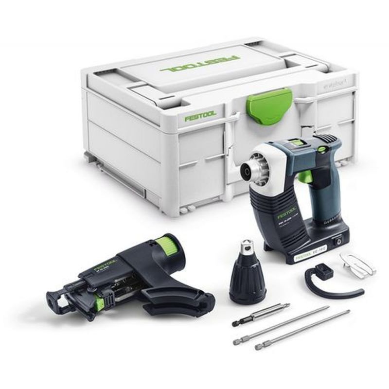 foto del prodotto festool avvitatore a batteria per cartongesso dwc 18 2500 basic duradrive 576497