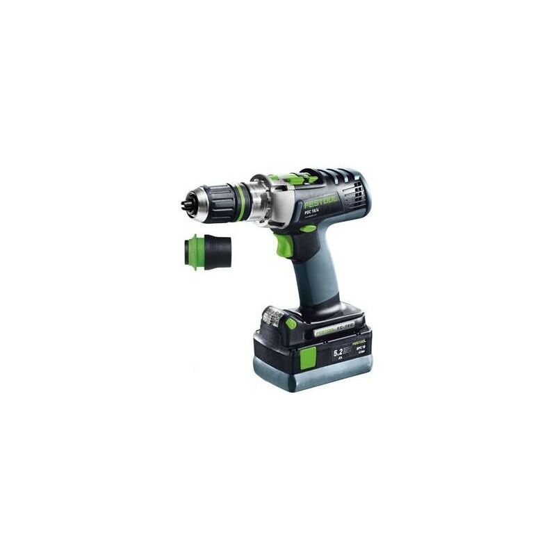 foto del prodotto festool avvitatore quadrive pdc 18 4 li 5,2 plus