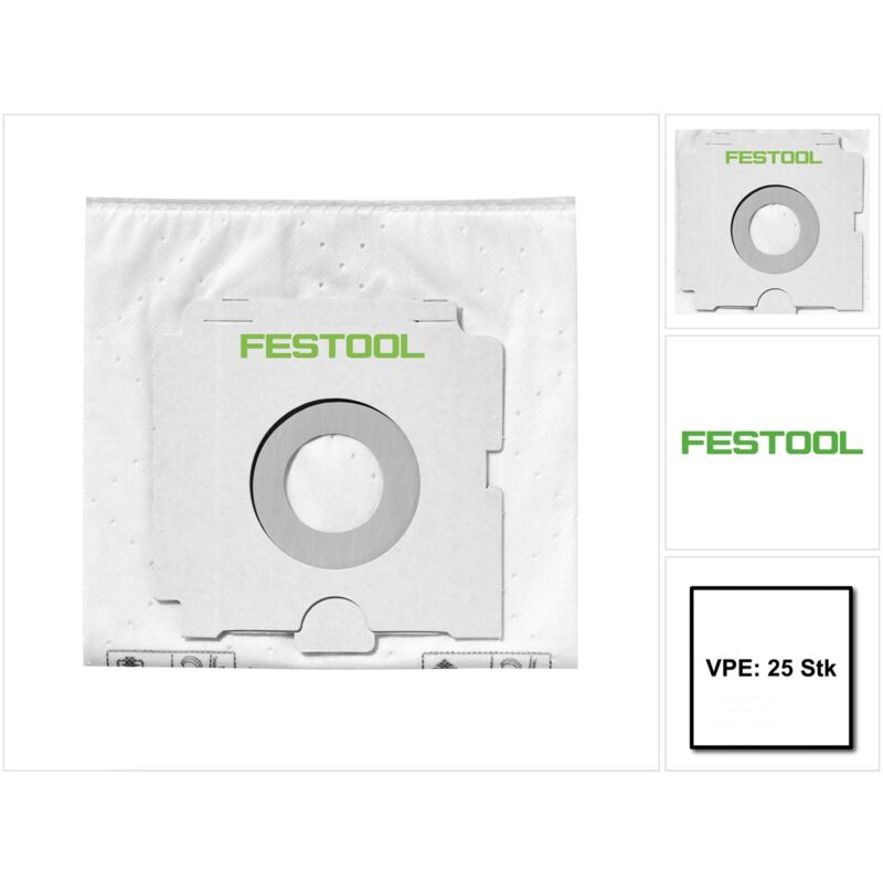 foto del prodotto festool cleantec fis ct sys 25 25 pezzi 5x 500438 per ctl sys