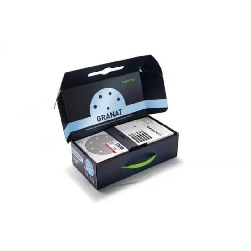 foto del prodotto festool d125 gr set kit dischi abrasivi 125 mm granat 60 pz.