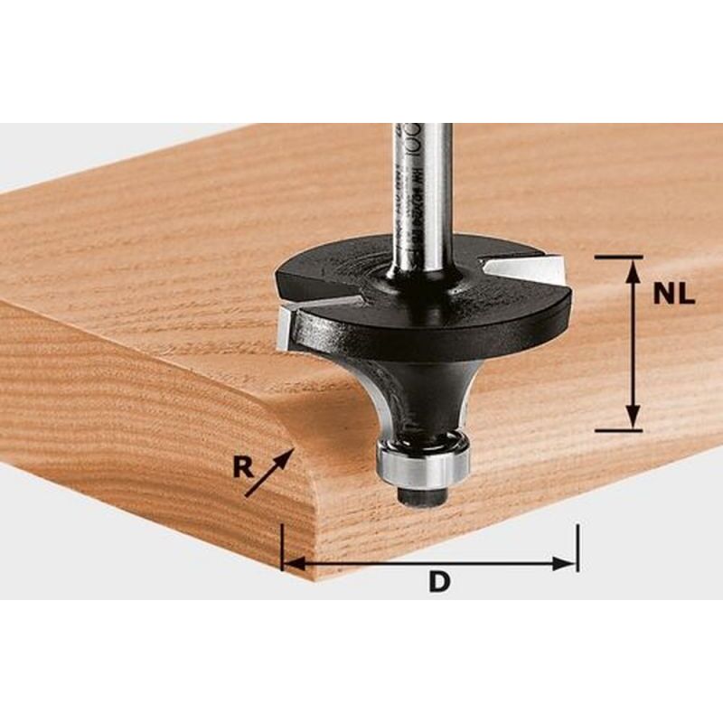 foto del prodotto festool fresa a raggio concavo hw s8 d20,7 r4 kl 491011