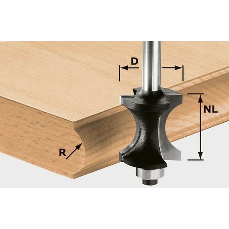 foto del prodotto festool fresa per smussi a semicerchio hw s8 d30 28 491139