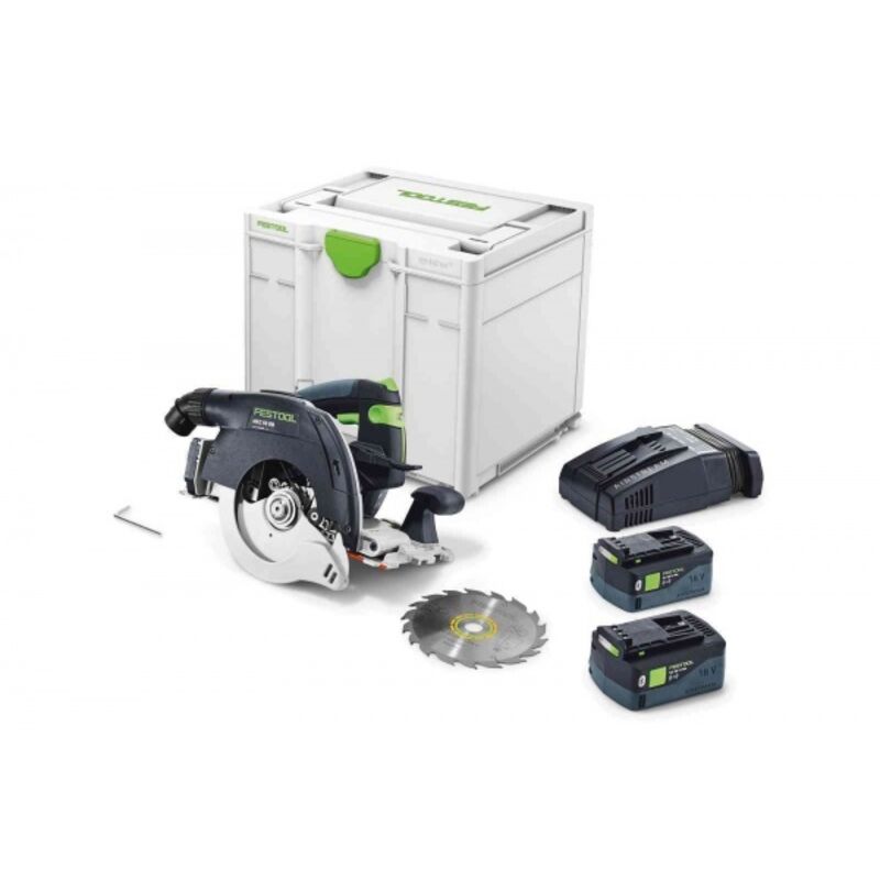 foto del prodotto festool hkc 55 5,2 ebi plus sca sega circolare a cappa oscillante a batteria 18 v